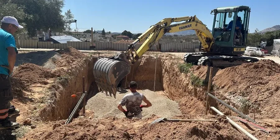 Image illustrative de Conception de drainage géotechnique à Annecy